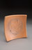 Square stoneware plate 17x17 cm [Sp 3-3] orange matt glaze. $55
